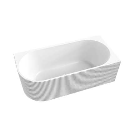Newtech - Willow Right Corner Back-to-Wall Bath