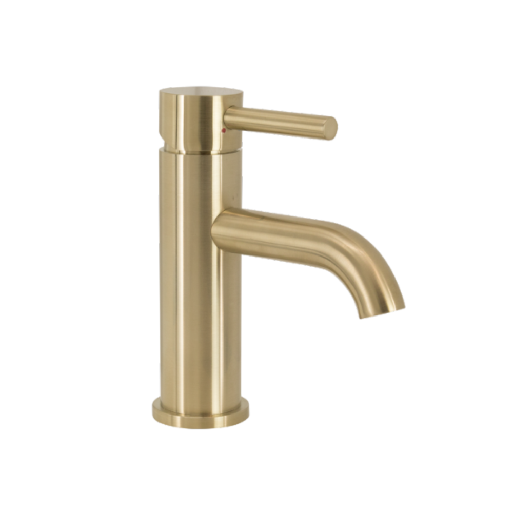 Waterware - Scarab Standard Basin Mixer - Brushed Gold -FWSC8228BG
