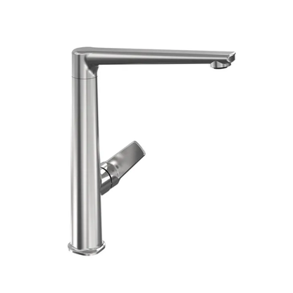 Felton MX Standard sink mixer - brushed stainless finish -FELTMXSMBN