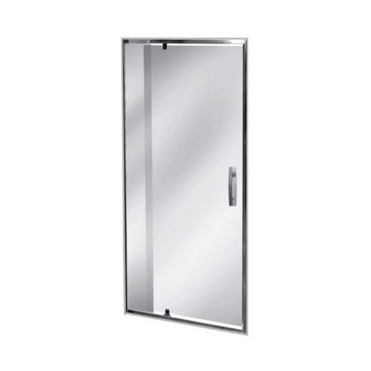 Symphony Adjustable shower door - 1000mm x 1950mm - Black