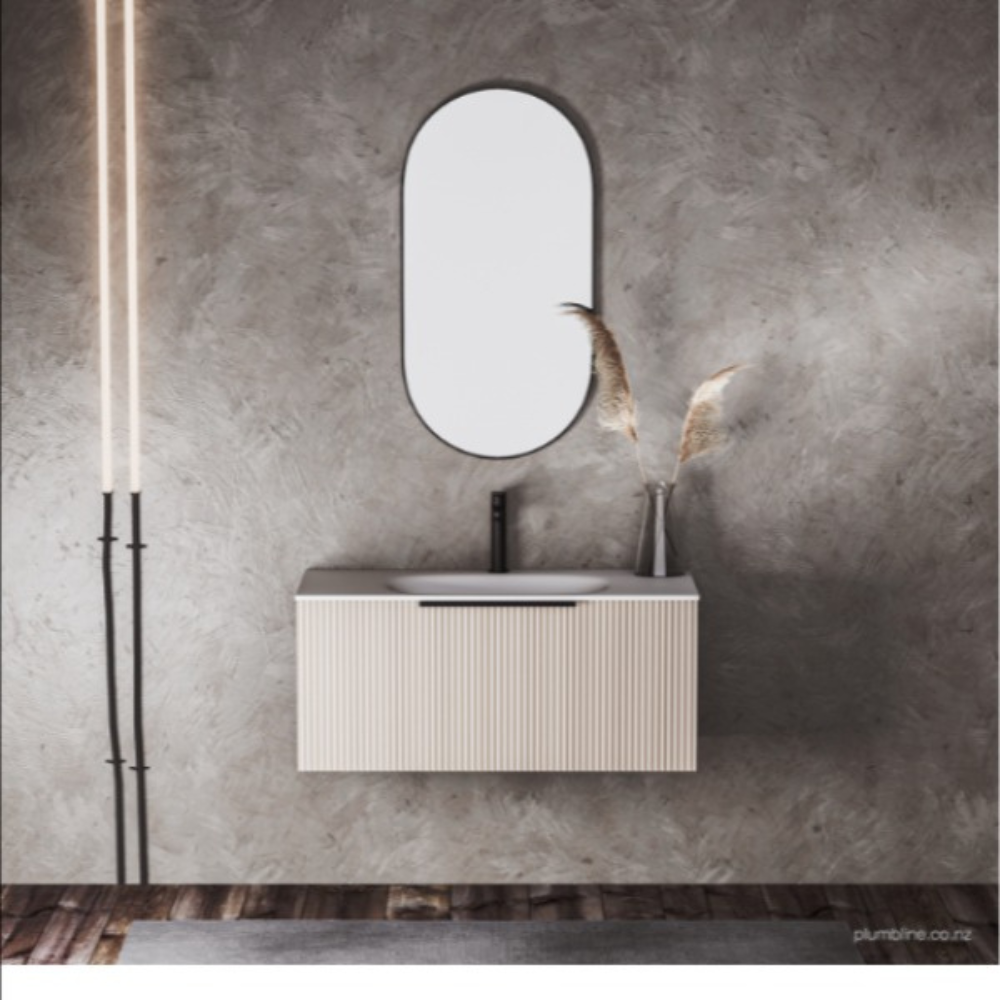 Plumbline Forma Spio 900 1 Drawer Vanity - Tusk