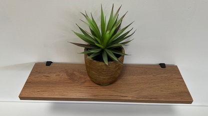 St.Michel - Moon Shelf  - 500x150mm - Southern Oak/ Matte Black